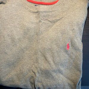 Mens Polo Long Sleeve Shirt